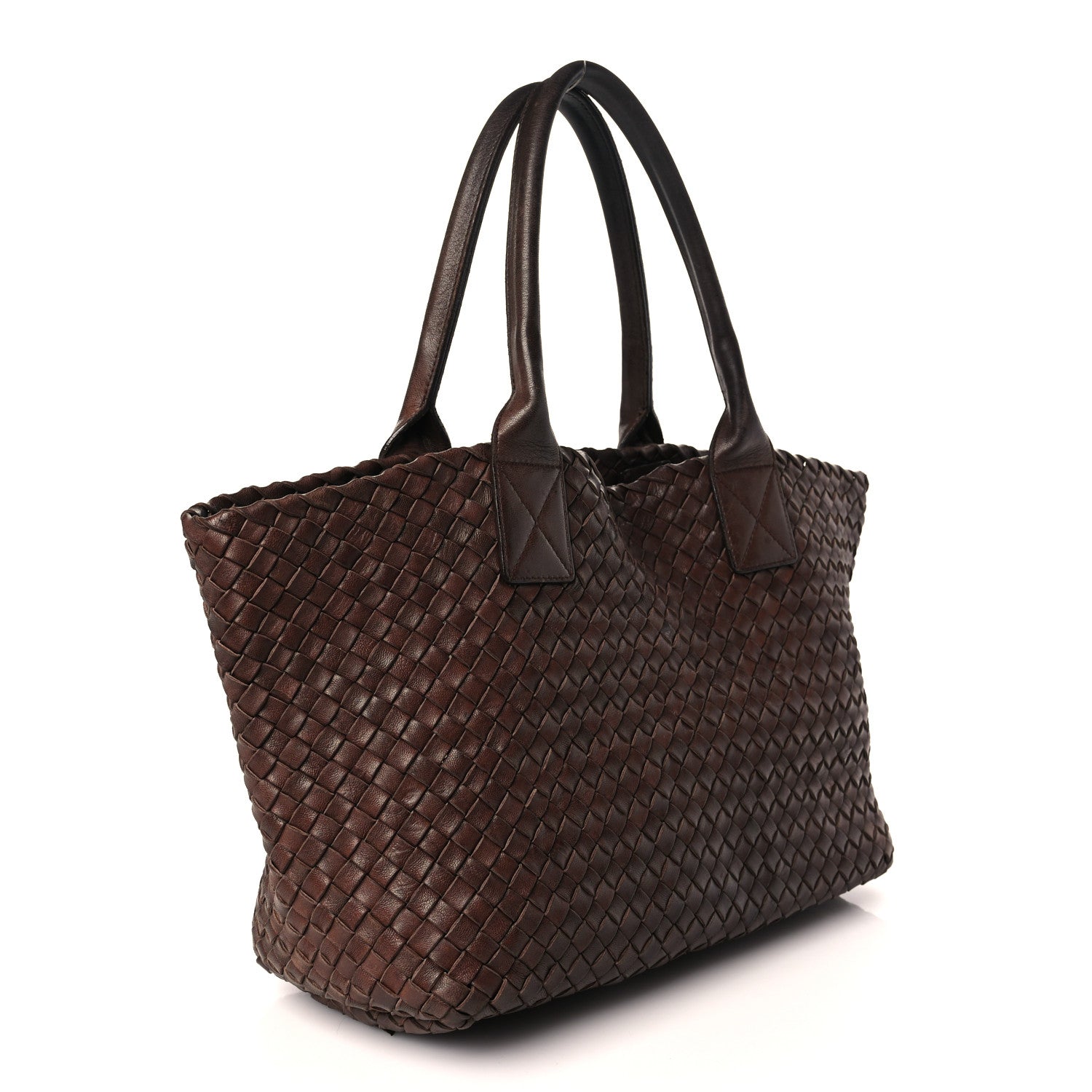 Bottega Veneta Nappa Intrecciato Mini Cabat Ebano 3 of 12