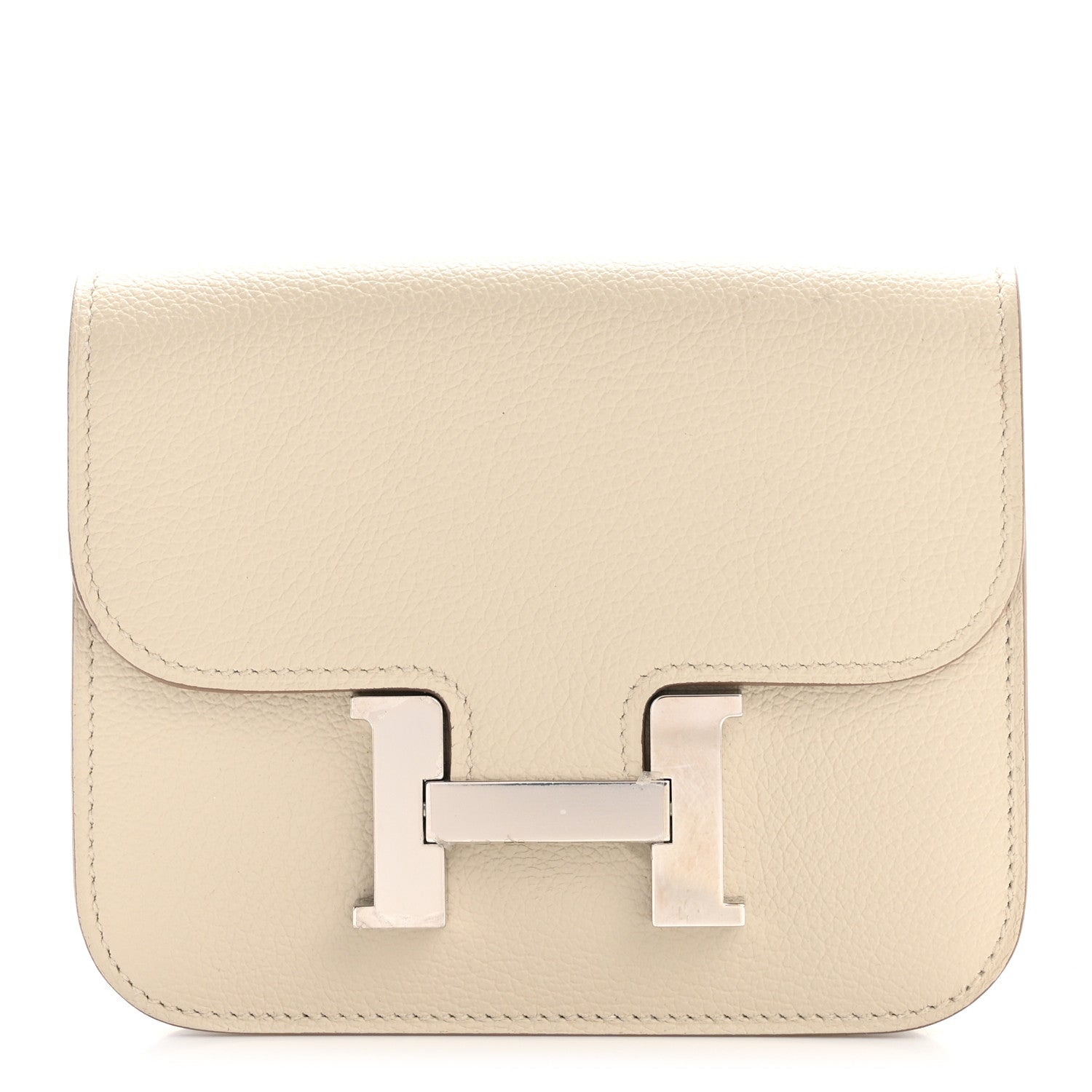 Hermes Evercolor Constance Slim Wallet Beton 1 of 9