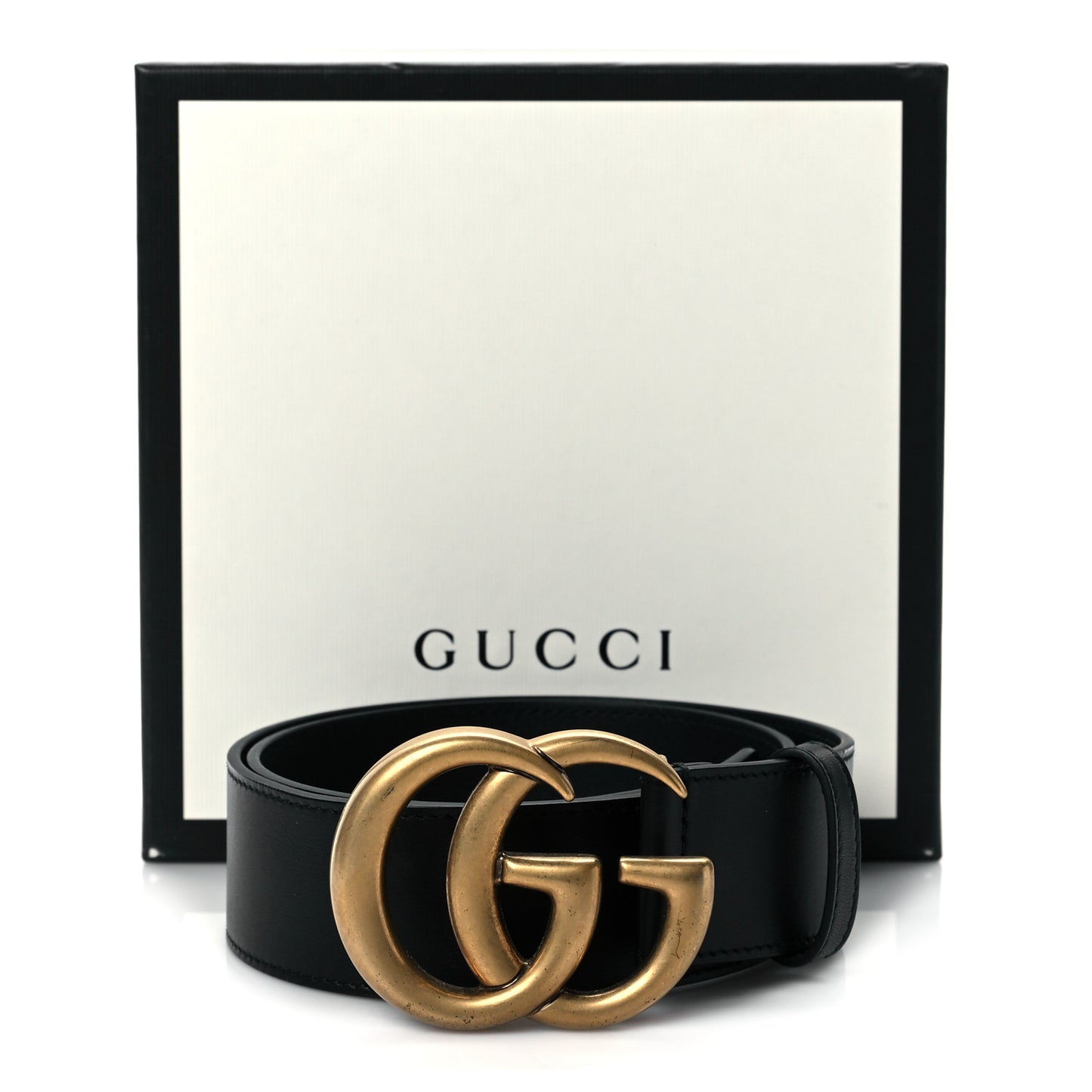 Calfskin Double G 40mm Belt 70 28 Black