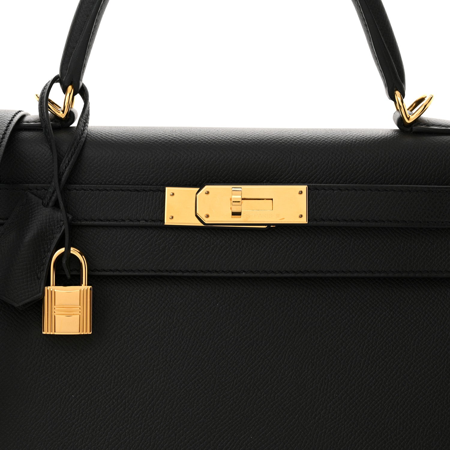 Hermes Epsom Kelly Sellier 28 Black 8 of 13