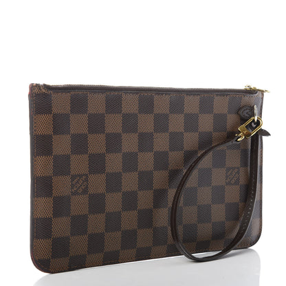 Louis Vuitton Damier Ebene Neverfull MM GM Pochette 3 of 6