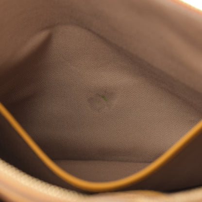 MCM Visetos Crossbody Pouch Cognac Yellow 11 of 11
