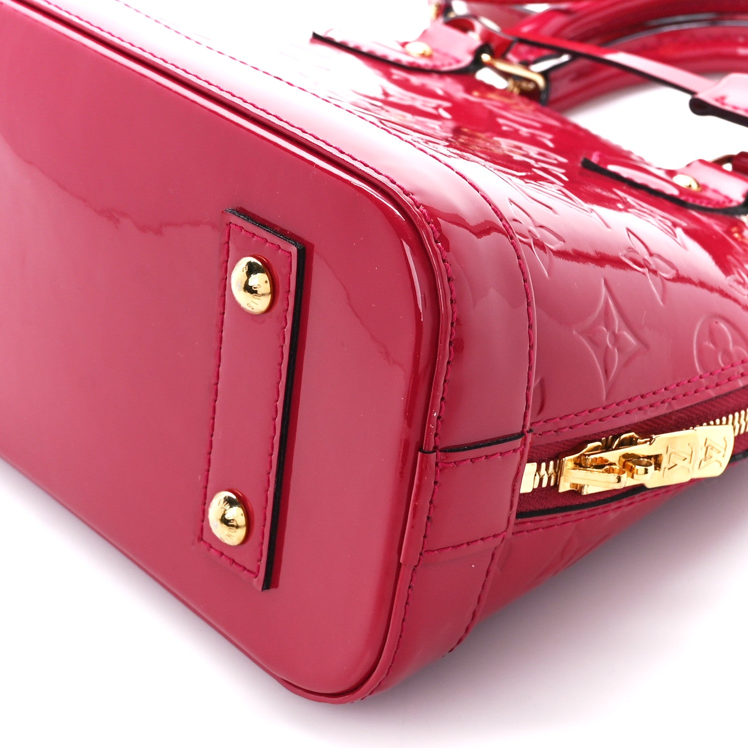 Louis Vuitton Vernis Alma BB Rose Indien 11 of 12
