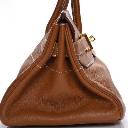 Hermes Togo JPG Birkin 42 Gold 7 of 21