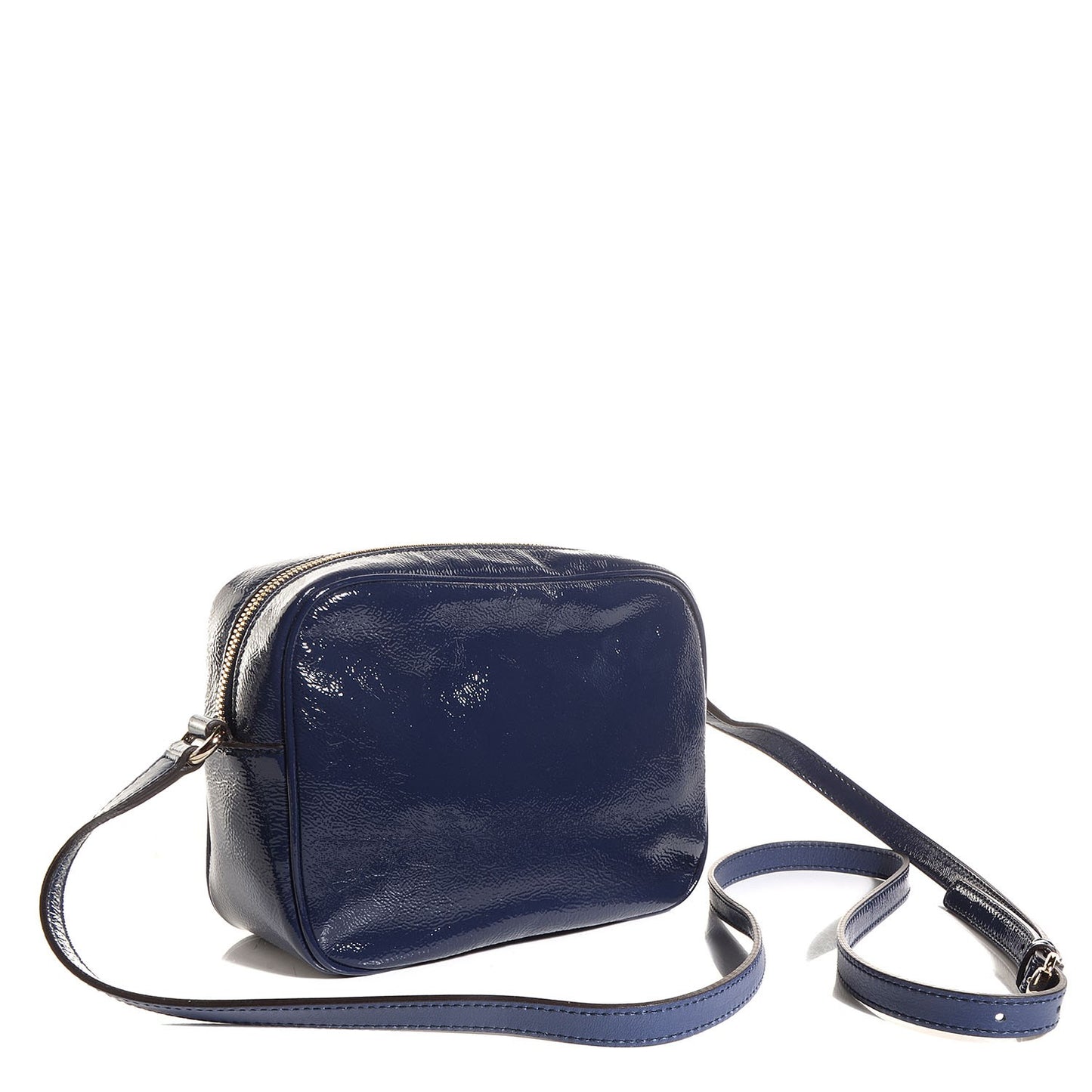 Vernice Naplack Small Soho Disco Bag Uniform Blue