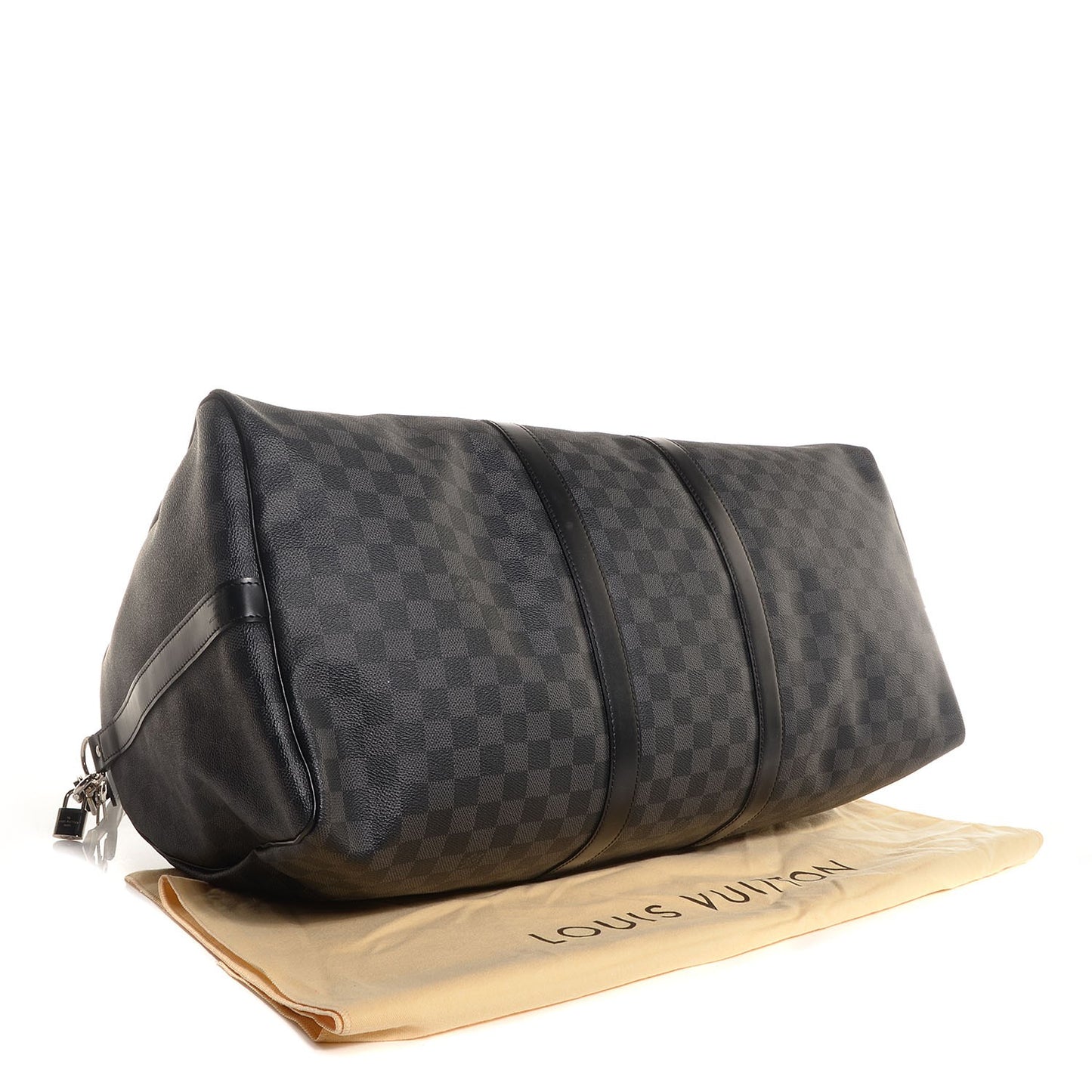 Damier Graphite Keepall Bandouliere 55