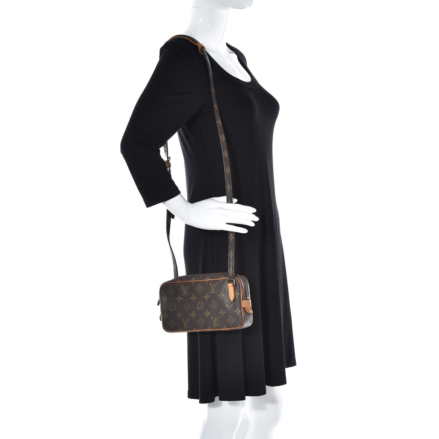 Louis Vuitton Monogram Pochette Marly Bandouliere 2 of 12