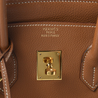 Hermes Togo Birkin 35 Gold 9 of 21