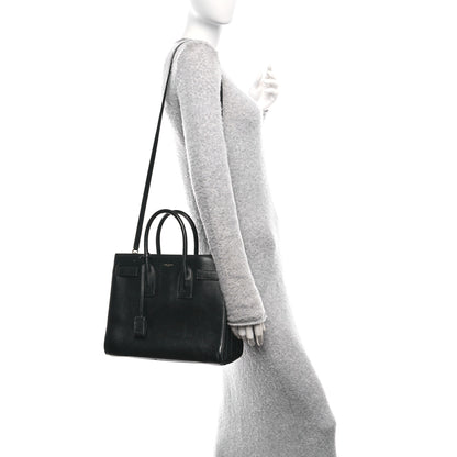 Saint Laurent Calfskin Small Sac De Jour Black 2 of 11