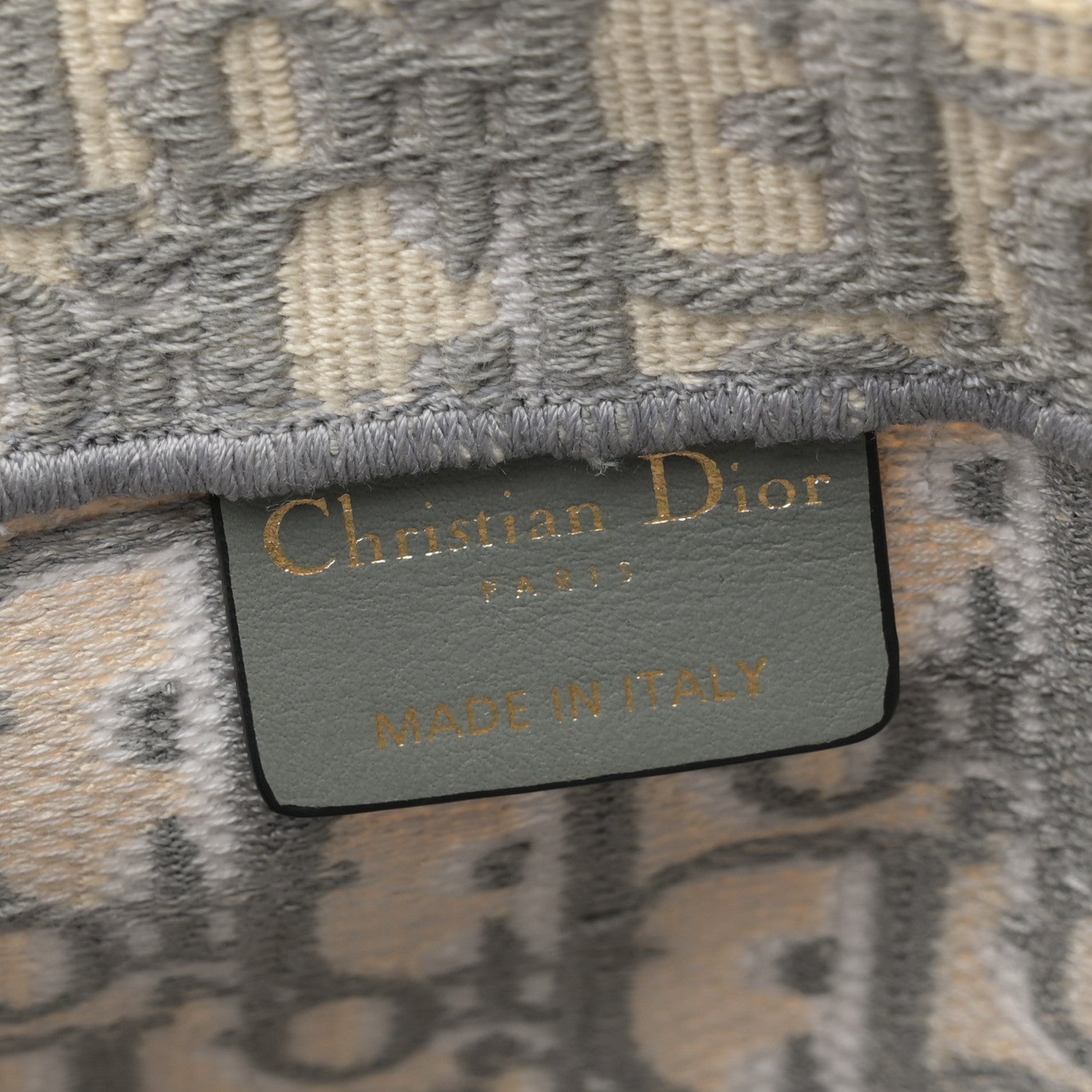 Christian Dior Oblique Large Book Tote Grey 6 of 16