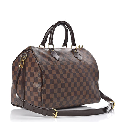 Louis Vuitton Damier Ebene Speedy Bandouliere 30 4 of 16