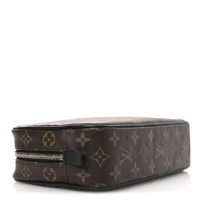 Louis Vuitton Monogram Macassar Toilet Pouch GM 4 of 14