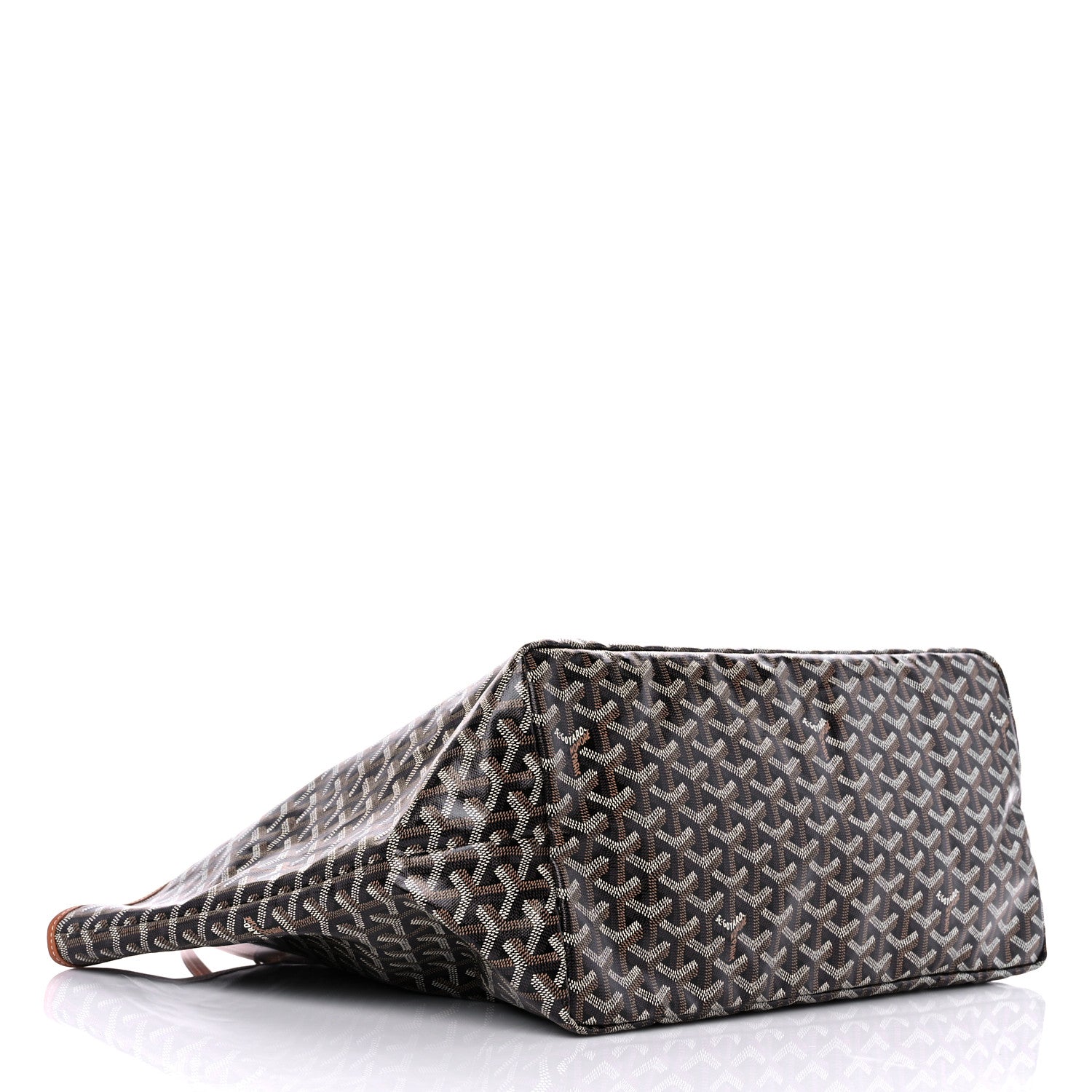 Goyard Goyardine Saint Louis GM Black Gold 5 of 9