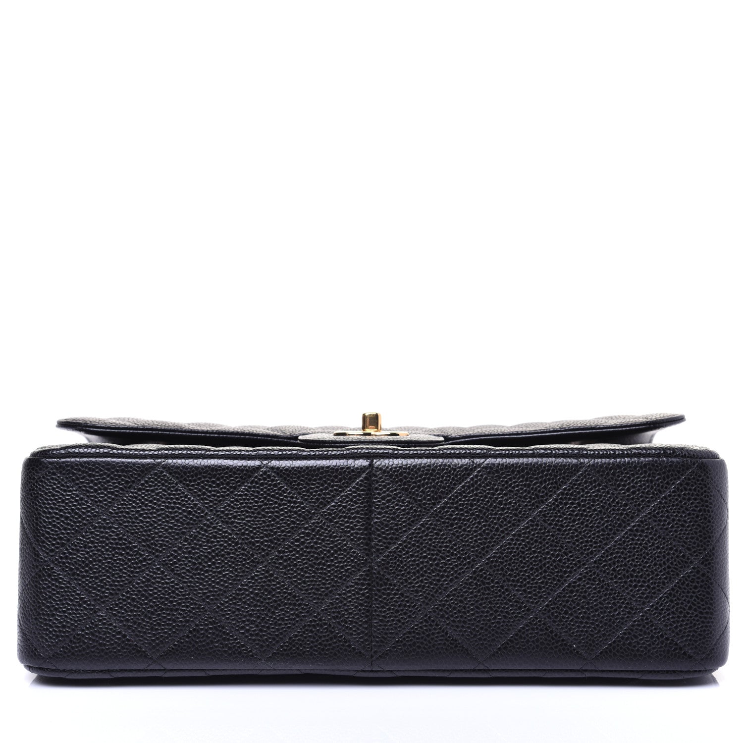 Chanel Caviar Quilted Jumbo Double Flap Black 10 of 17