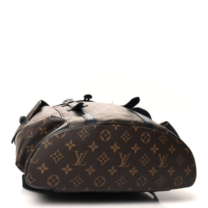 Louis Vuitton Monogram Macassar Christopher MM Backpack 4 of 9