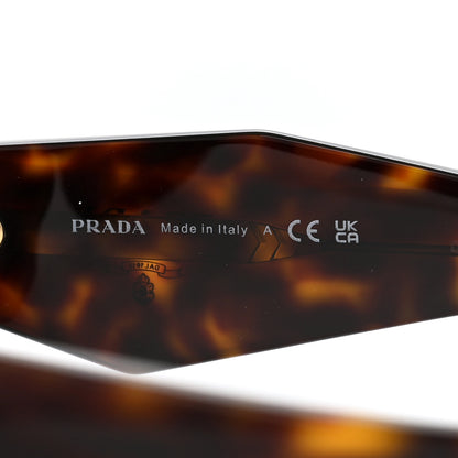 Prada Acetate Symbole Sunglasses SPR 17W Havana 5 of 8