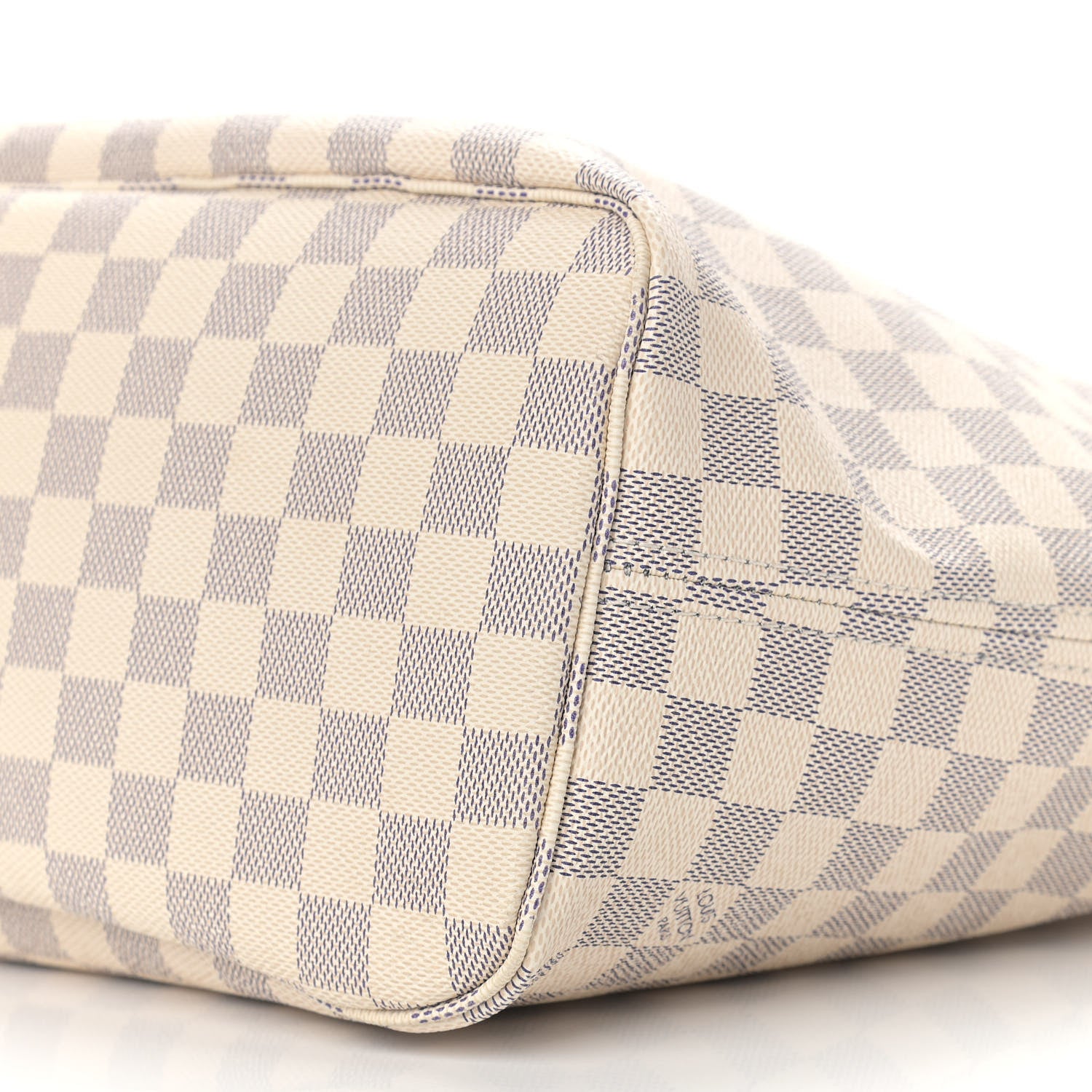 Louis Vuitton Damier Azur Neo Neverfull MM Rose Ballerine 11 of 12