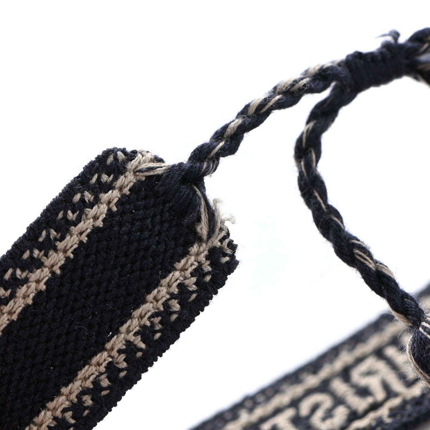 Woven Cotton J'Adior Friendship Bracelet Navy