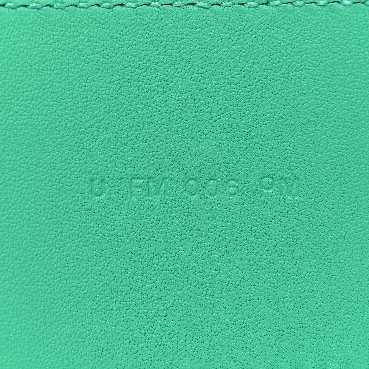 Hermes Swift Epsom Pocket Kelly Shoulder Strap Vert Vertigo Celeste 6 of 7