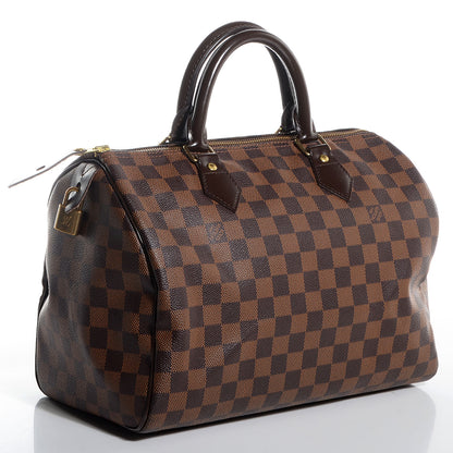 Louis Vuitton Damier Ebene Speedy 30 3 of 7