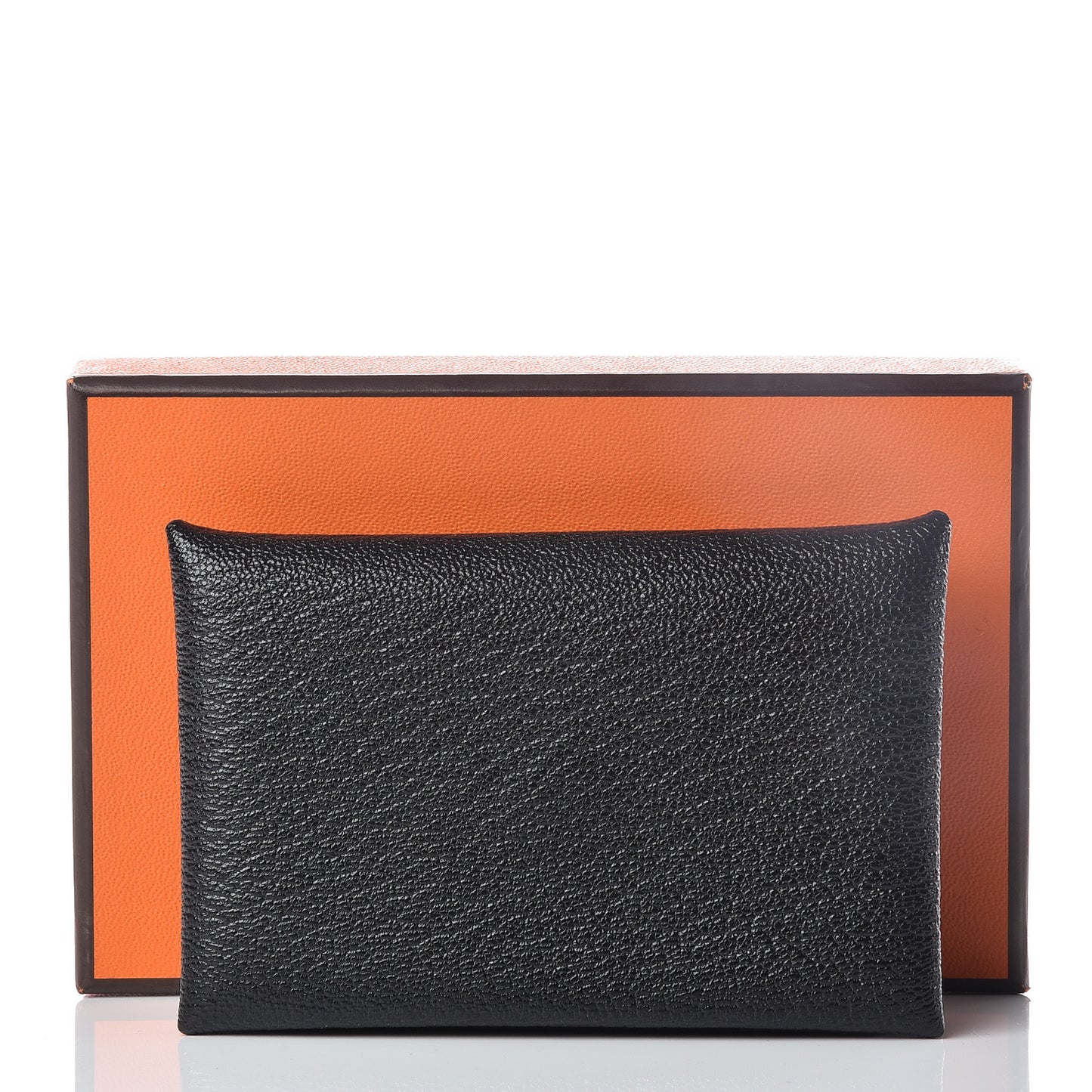 Chevre Mysore Calvi Card Case Black