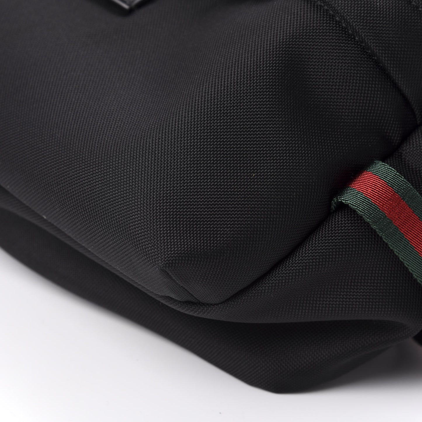 Techno Canvas Web Belt Bag Black