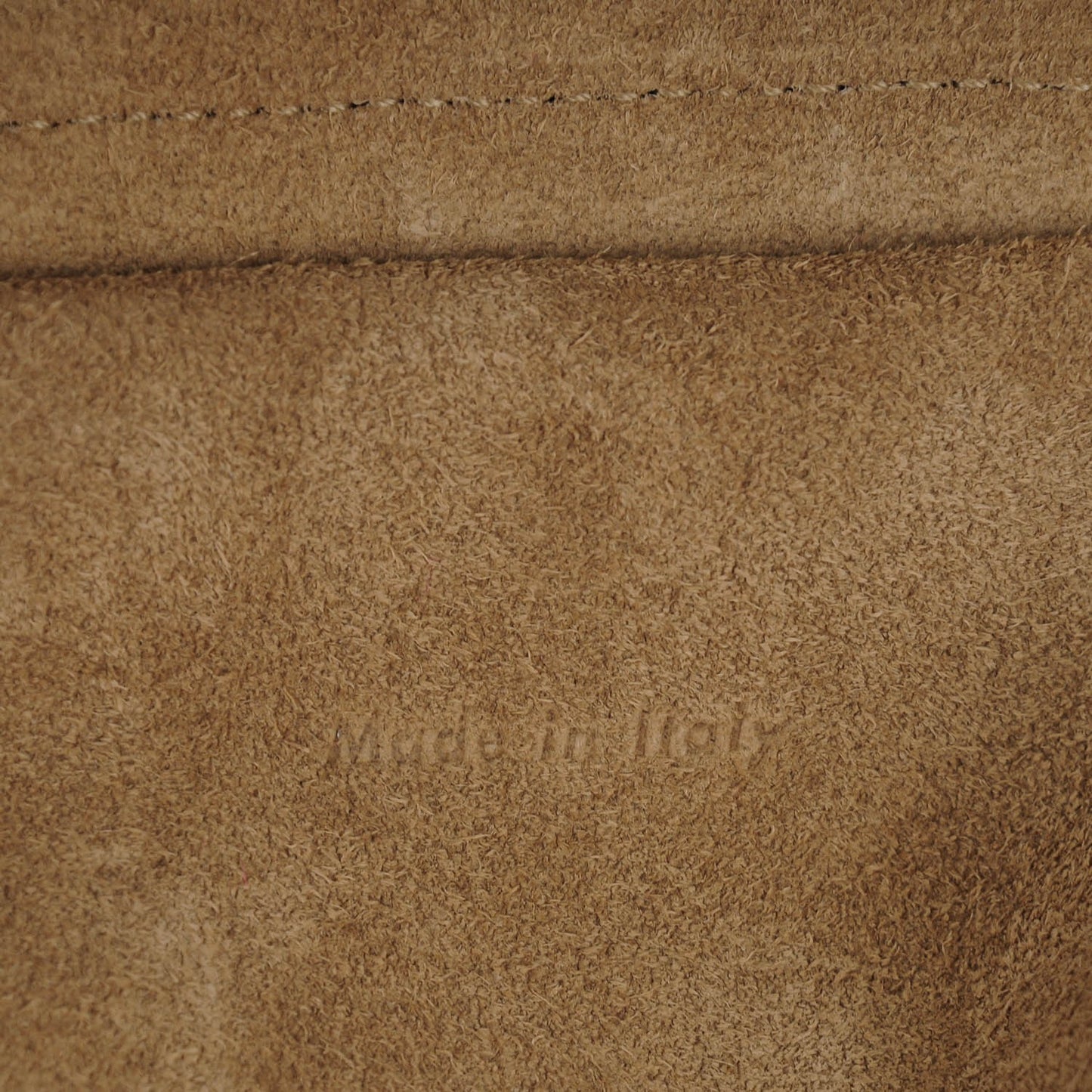 Grained Calfskin Mini Belt Bag Light Taupe