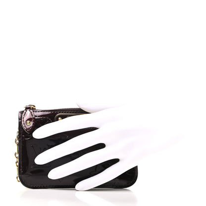 Louis Vuitton Vernis Key Pouch Amarante 2 of 6