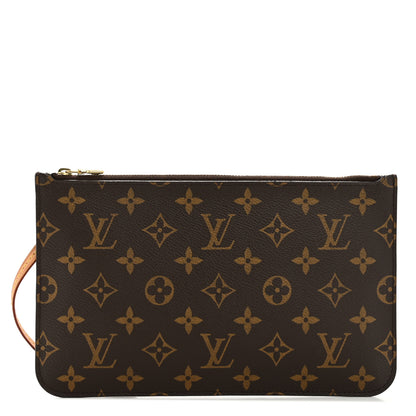 Louis Vuitton Monogram Neverfull MM GM Pochette 1 of 11