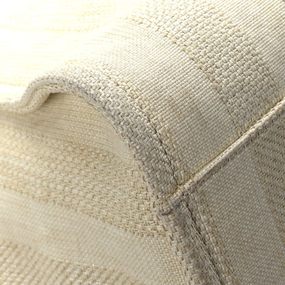 Chanel Mixed Fibers Striped Medium Deauville Tote Beige 10 of 11