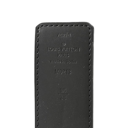 Louis Vuitton Damier Graphite 40mm LV Initiales Belt 95 38 5 of 7