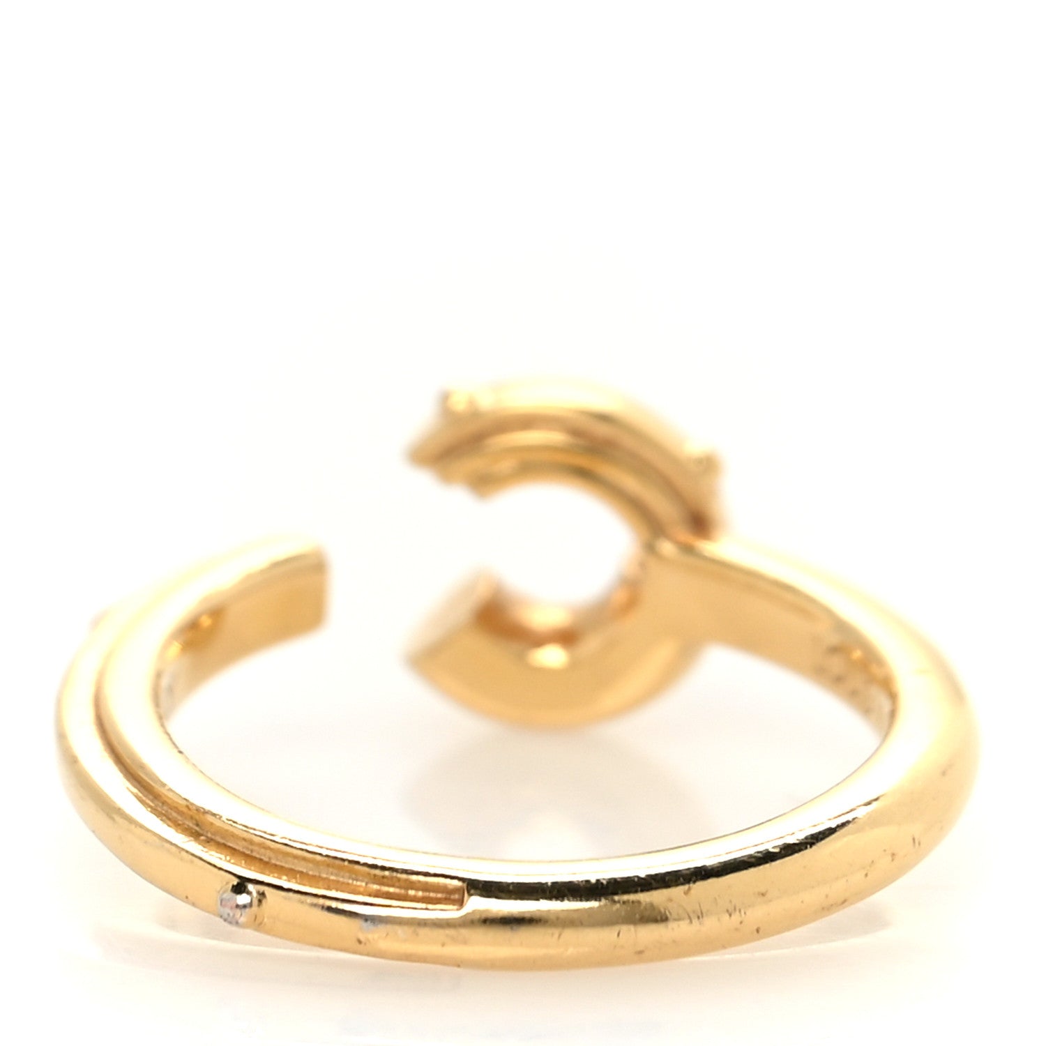 Louis Vuitton LV And Me Letter C Ring M Gold 3 of 6