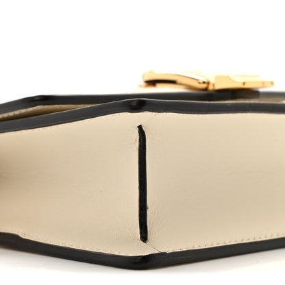 Gucci Calfskin Super Mini Sylvie Chain Shoulder Bag White 9 of 14