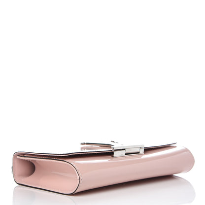 Louis Vuitton Patent Chain Louise MM Rose Ballerine 5 of 9