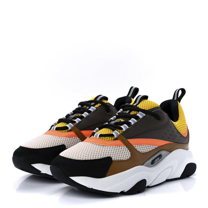 Christian Dior Technical Mesh Calfskin Mens B22 Sneakers 44 Multicolor 3 of 8