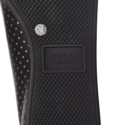 Gucci X SEGA Calfskin GUCCY Stars Mens Falacer Sneakers 12 Black 8 of 11