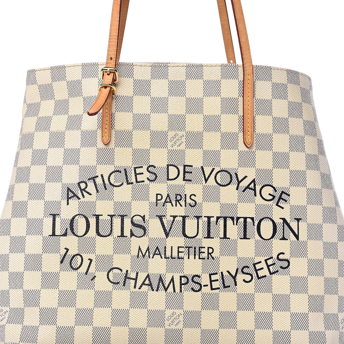 Damier Azur Cabas Adventure MM
