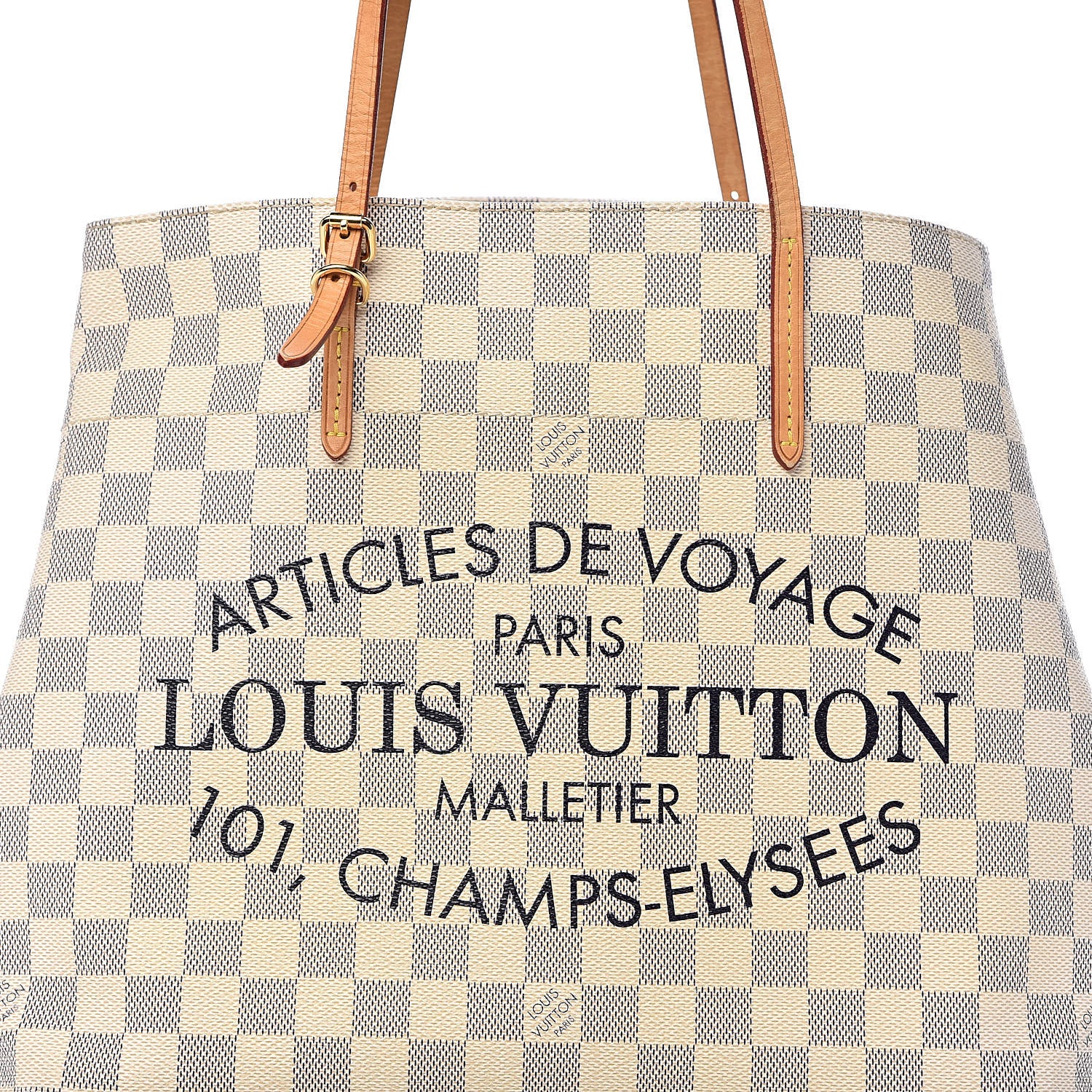 Louis Vuitton Damier Azur Cabas Adventure MM 16 of 16