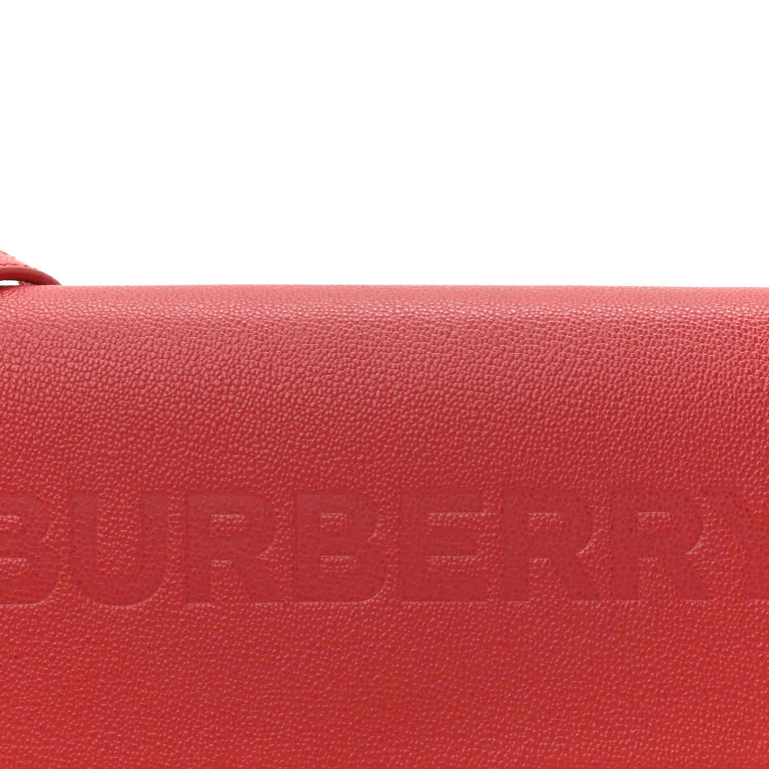 Burberry Calfskin Logo Hazelmere Wallet With Detachable Strap Red 8 of 13