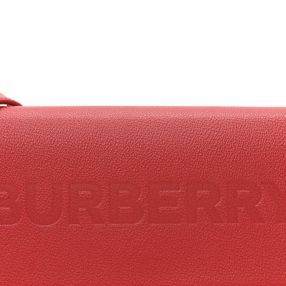 Burberry Calfskin Logo Hazelmere Wallet With Detachable Strap Red 8 of 13