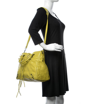 Balenciaga Agneau Classic Hardware Velo Jaune Poussin 3 of 8