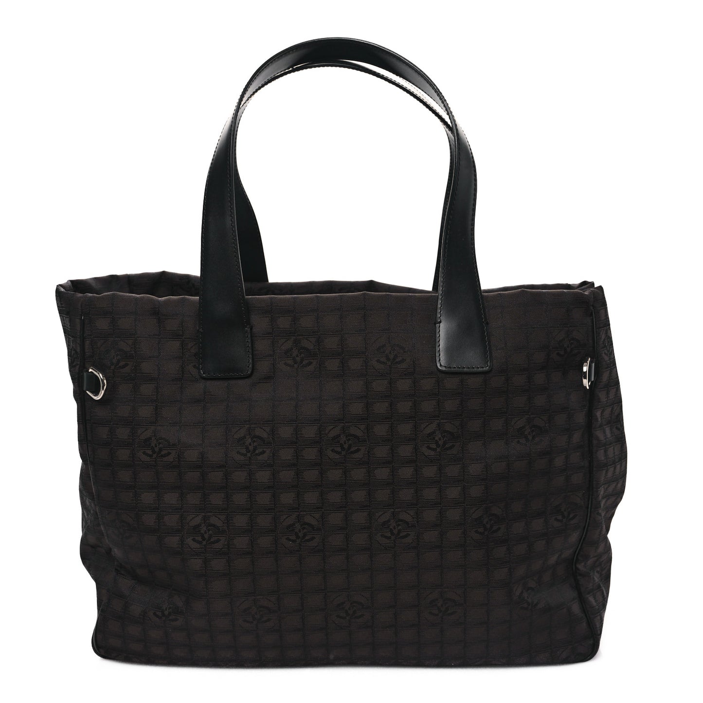 Nylon Travel Convertible Tote Black
