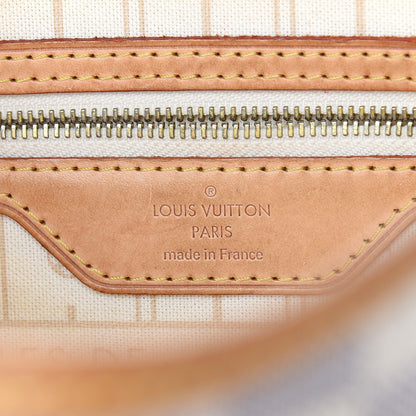 Louis Vuitton Damier Azur Neverfull PM 6 of 10