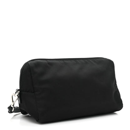 Prada Tessuto Nylon Saffiano Wristlet Black 3 of 8