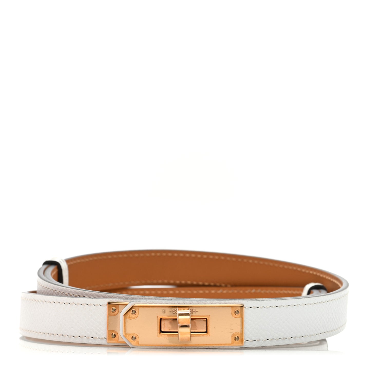 Epsom Kelly Belt White