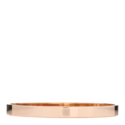 Hermes 18K Rose Gold Diamond PM Kelly Pave Bracelet SH 2 of 3