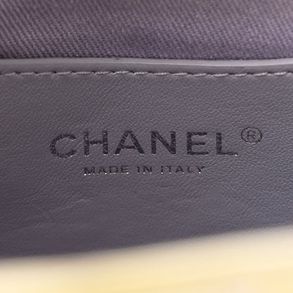 Chanel Patent Quilted Large Just Mademoiselle Bowling Bag Light Green 8 of 13