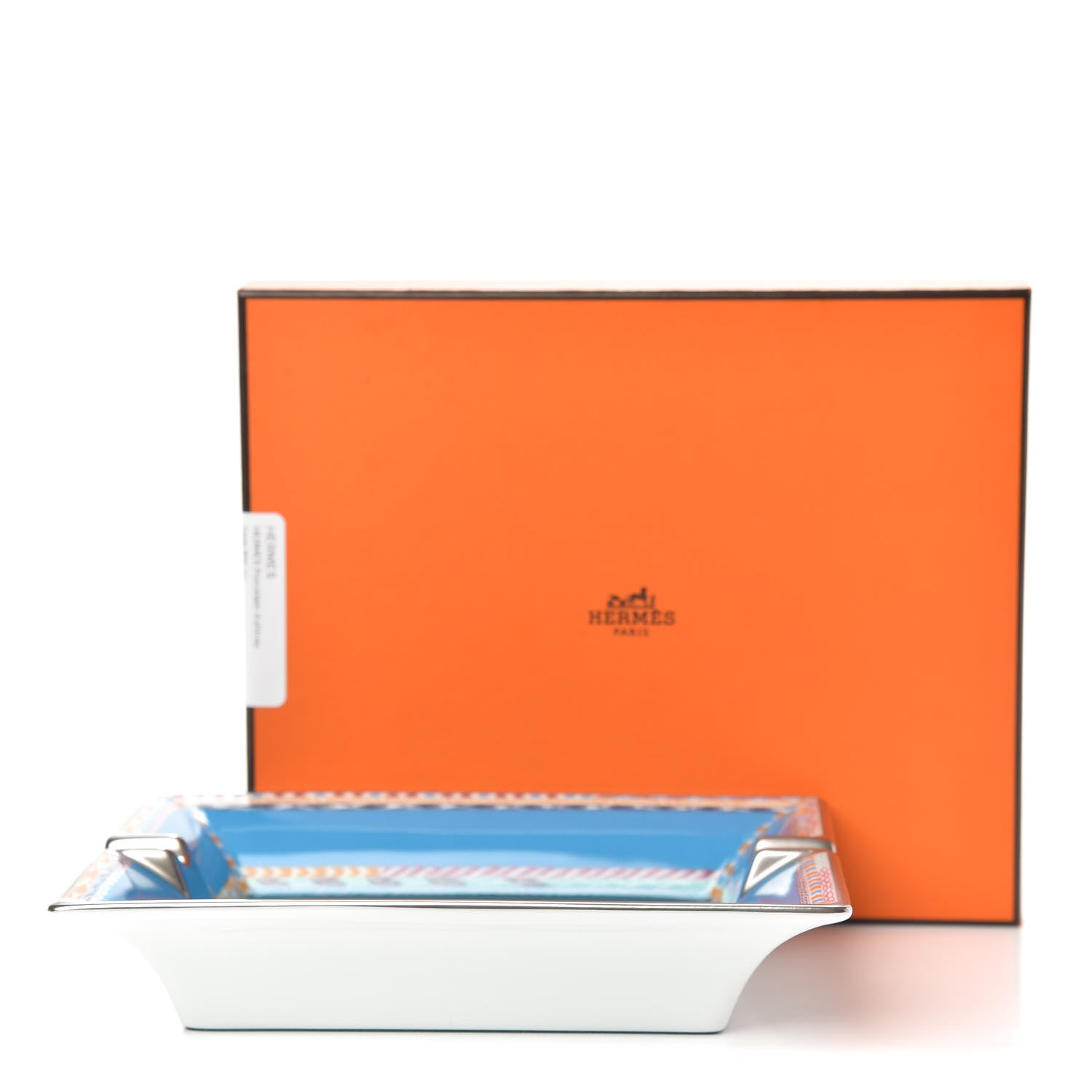 Hermes Porcelain Cendrier 2H Robe du Soir Ashtray 6 of 6