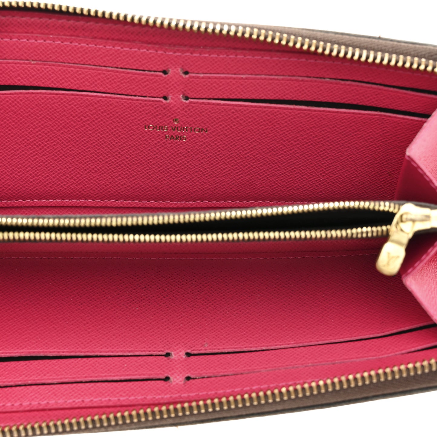 Monogram Clemence Wallet Fuchsia