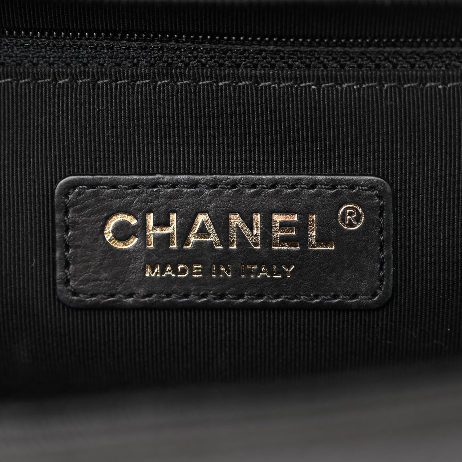 Chanel Caviar Chevron Quilted New Medium Boy Flap Black 6 of 13